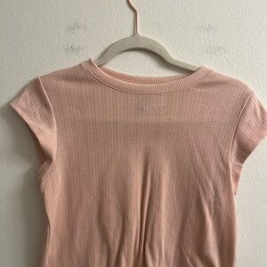 H&M Light Pink Short Sleeve Top